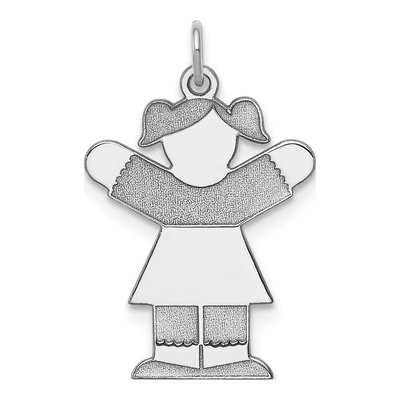 Sterling Silver Kid Pendant