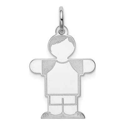 Sterling Silver Kid Pendant