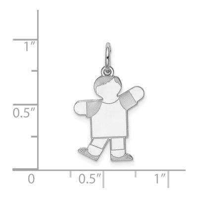 Sterling Silver Kid Charm – view 3