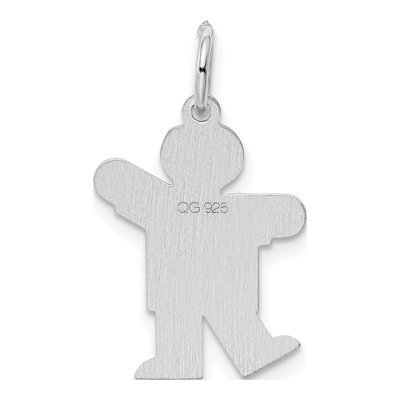Sterling Silver Kid Charm – view 4