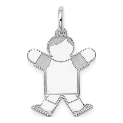 Sterling Silver Personalized Kid Charm