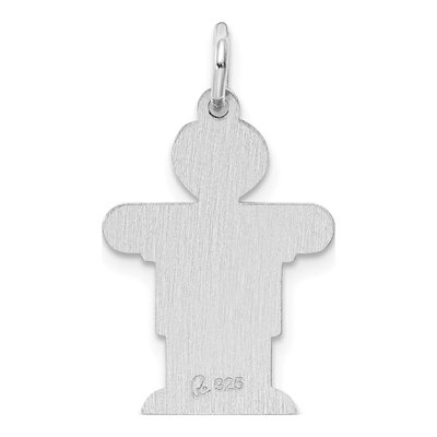 Sterling Silver Kid Pendant – view 5