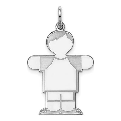 Sterling Silver Kid Pendant