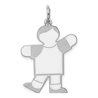 Sterling Silver Kid Pendant