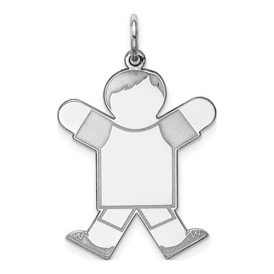 Sterling Silver Kid Pendant