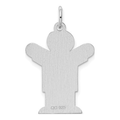 Sterling Silver Kid Pendant – view 4