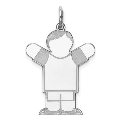 Sterling Silver Kid Pendant