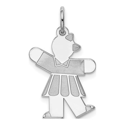 Sterling Silver Kid Pendant