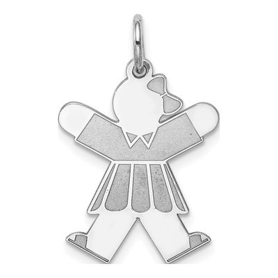 Sterling Silver Kid Pendant