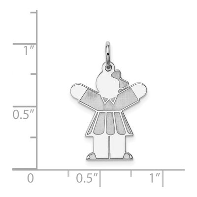 Sterling Silver Kid Pendant – view 3