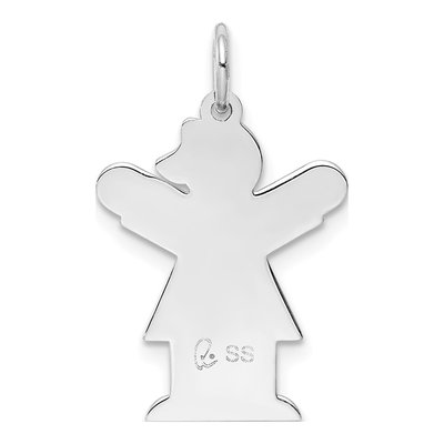 Sterling Silver Kid Pendant – view 4