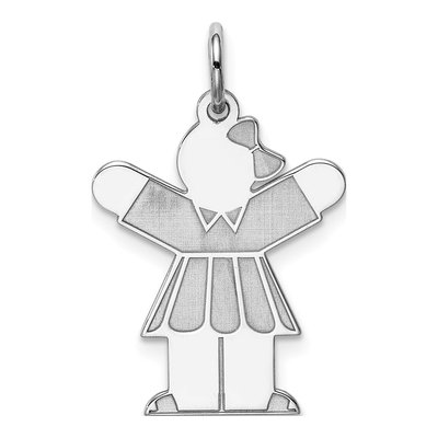 Sterling Silver Kid Pendant