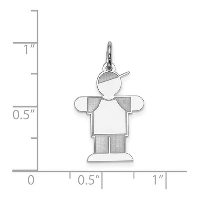 Sterling Silver Kid Pendant – view 3