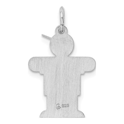 Sterling Silver Kid Pendant – view 4