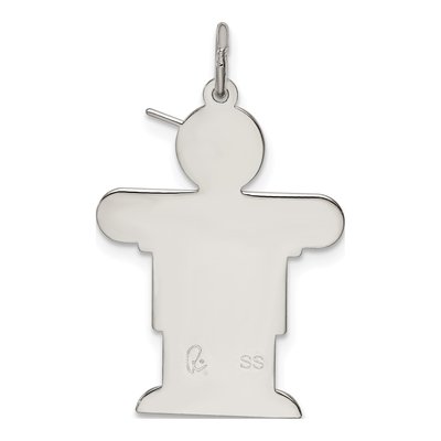 Sterling Silver Kid Pendant – view 4
