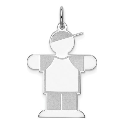 Sterling Silver Kid Pendant