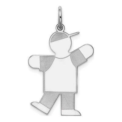 Sterling Silver Kid Pendant