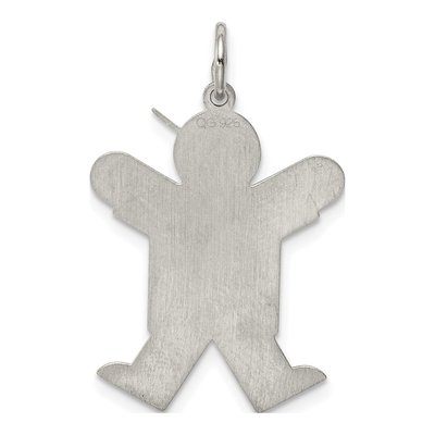 Sterling Silver Kid Pendant – view 4