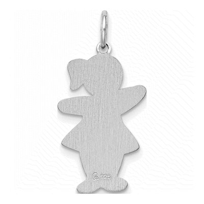 Sterling Silver Cuddle Pendant – view 4