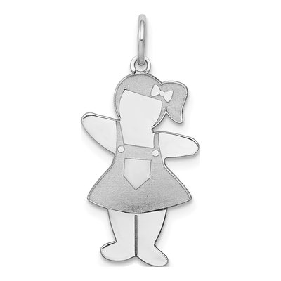 Sterling Silver Cuddle Pendant