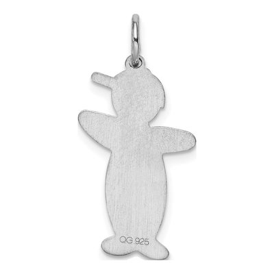 Sterling Silver Pee-Wee Cuddle Boy Charm – view 4