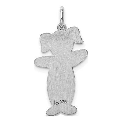 Sterling Silver Country Side Cuddle Pendant – view 4