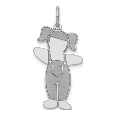 Sterling Silver Country Side Cuddle Pendant