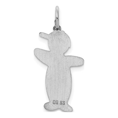 Sterling Silver Spunky Cuddle Pendant – view 4
