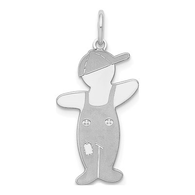 Sterling Silver Spunky Cuddle Pendant