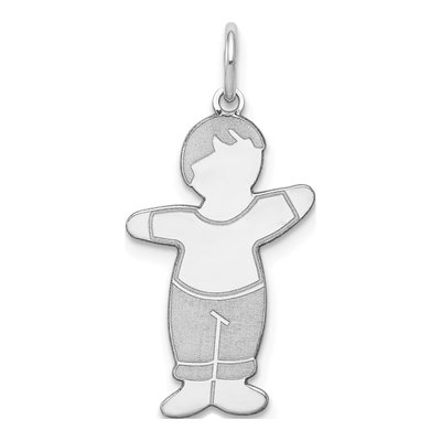 Sterling Silver Momma's Boy Cuddle Pendant