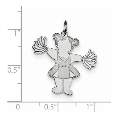Sterling Silver Pom Cuddle Charm – view 2