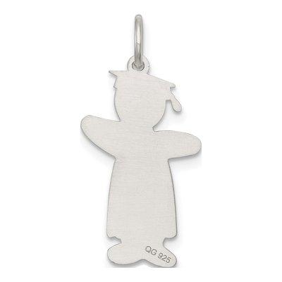 Sterling Silver Class of Boy Cuddle Charm – view 4