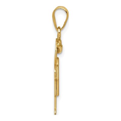 14K Yellow Gold Boy Charm – view 3