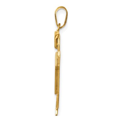 14K Yellow Gold Kids Boy Charm – view 3