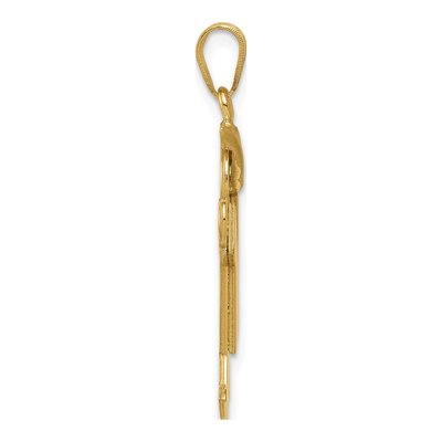 14K Yellow Gold Boy Charm – view 3