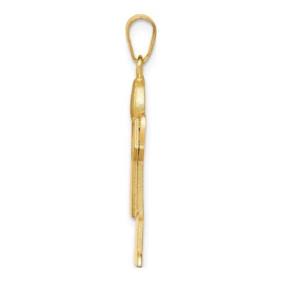 14K Yellow Gold Kids Boy Charm – view 3