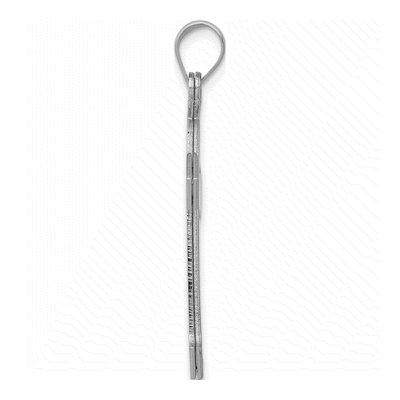 14K White Gold Passion Cross Pendant – view 3