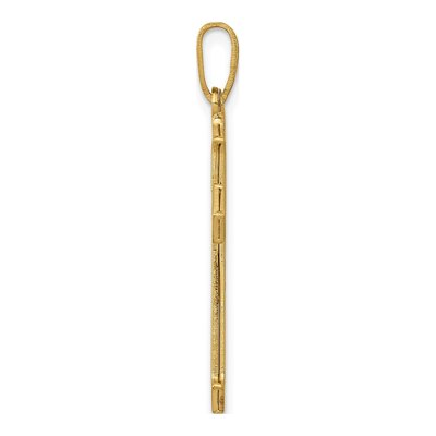 14K Yellow Gold Passion Cross Pendant – view 3
