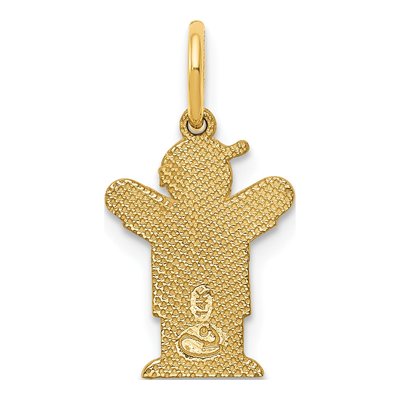 14K Yellow Gold Mini Boy Charm – view 4
