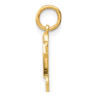 14K Yellow Gold Mini Boy Charm – view 3