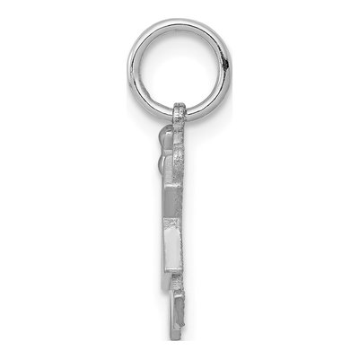 14K White Gold Mini Girl Joy Charm – view 3