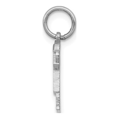 14K White Gold Mini Boy Love Charm – view 3