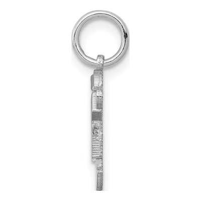 14K White Gold Mini Boy Joy Pendant – view 3
