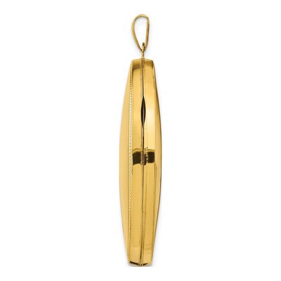 14K Yellow Gold Oval Locket – view 3