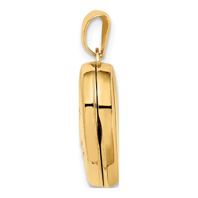 14K Yellow Gold Diamond 'special Daughter' Heart Locket – view 3
