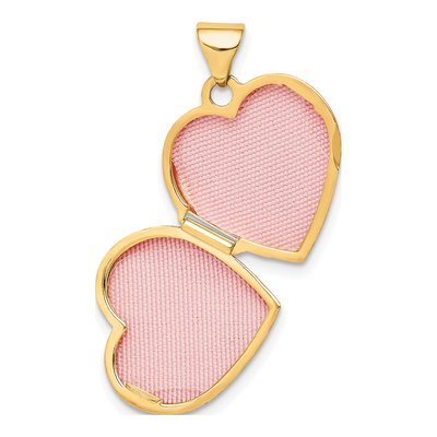 14K Yellow Gold Diamond 'special Daughter' Heart Locket – view 5