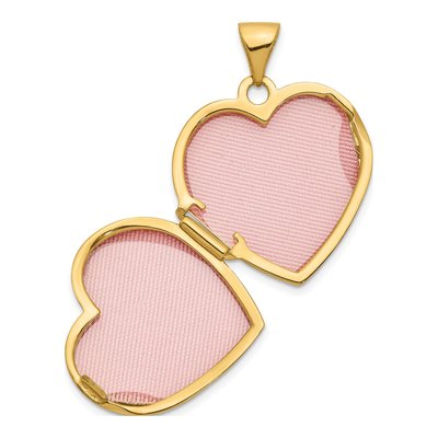 14K Yellow Gold Celtic Knot Heart Locket – view 5