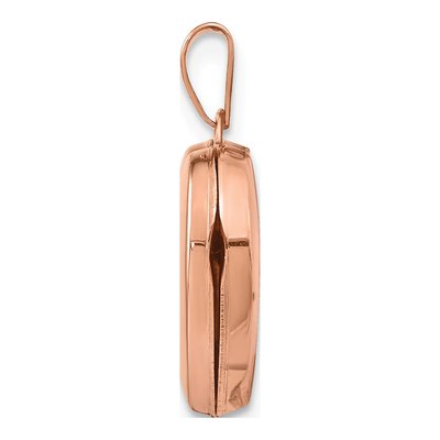 14K Rose Gold Heart Locket – view 3