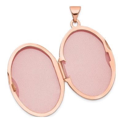 14K Rose Gold Oval Locket – view 5