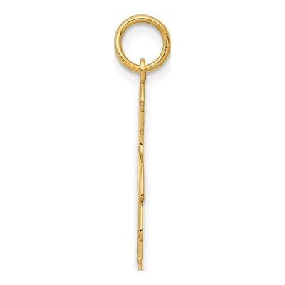 14K Yellow Gold Boy Pendant – view 3
